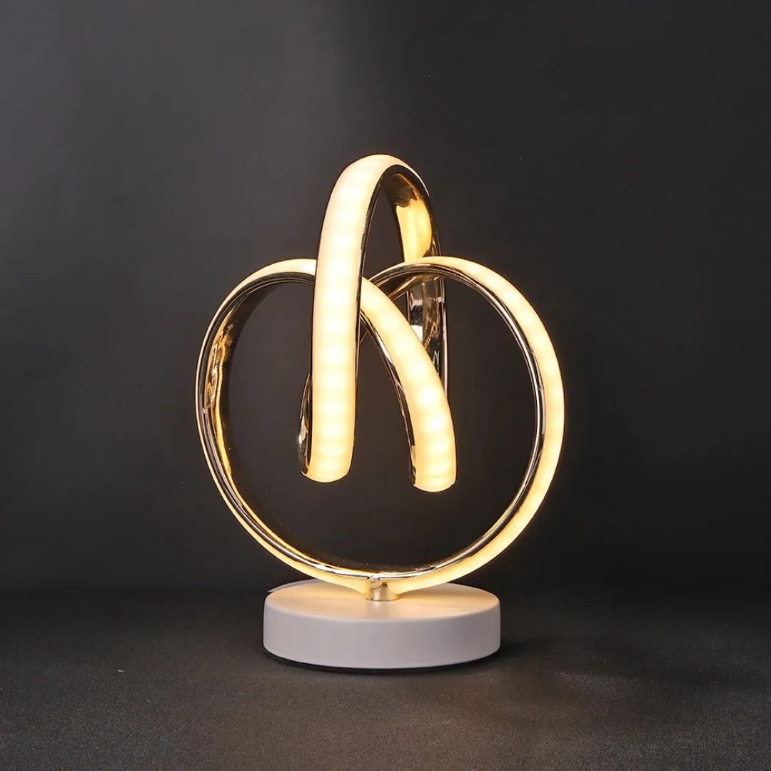 Luminária de Mesa Abajur de LED 3 Dobras