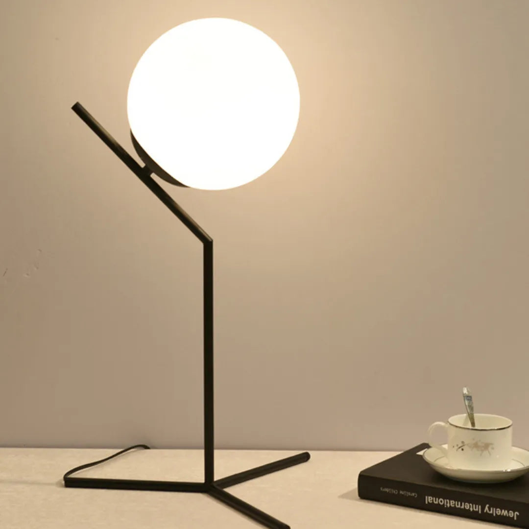 Luminária-de-Mesa-Moderna-Vidro-Globo-em-LED