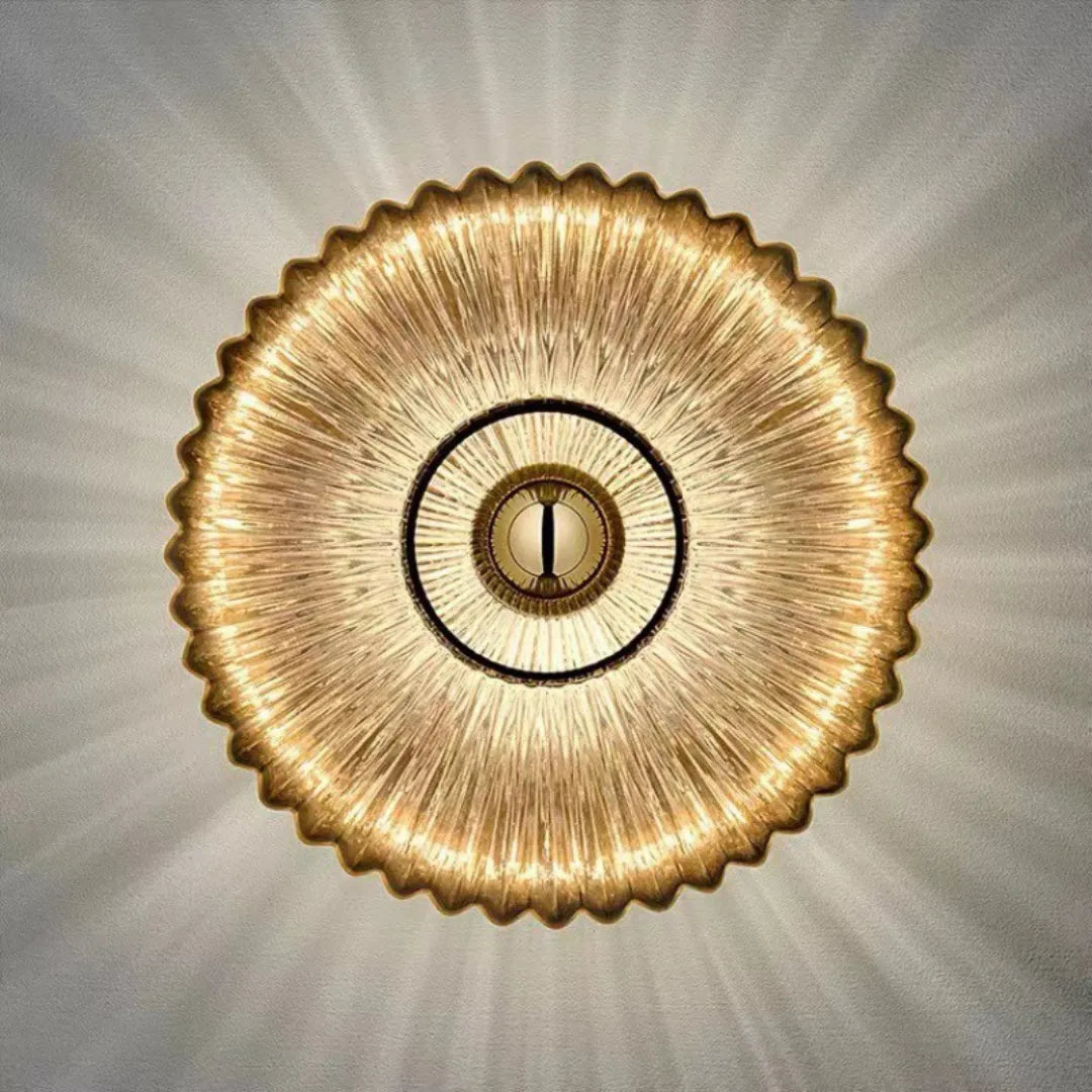 Luminária de Parede Moderna Minimalista Vidro Glass