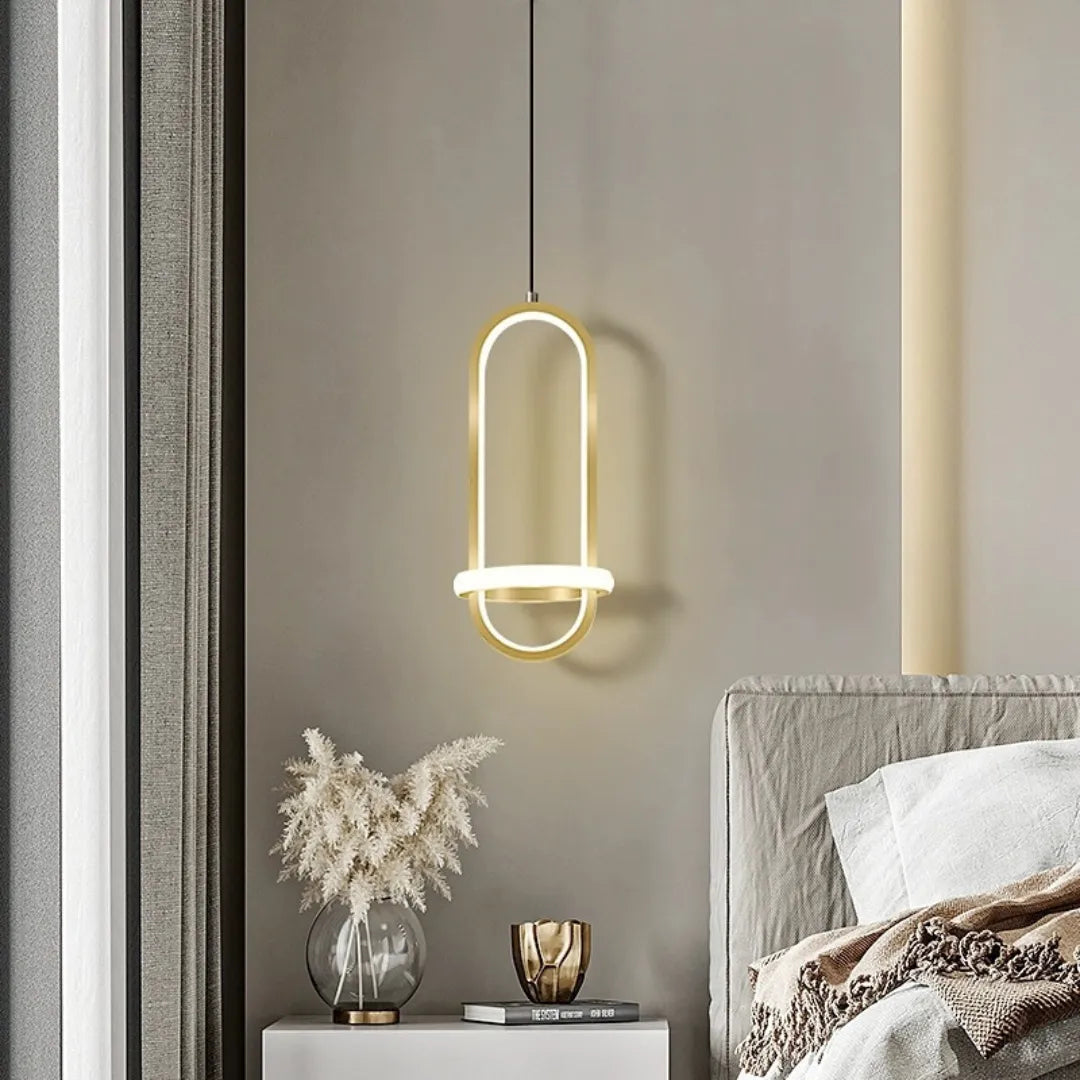 Lustre Pendente Minimalista Para Sala led