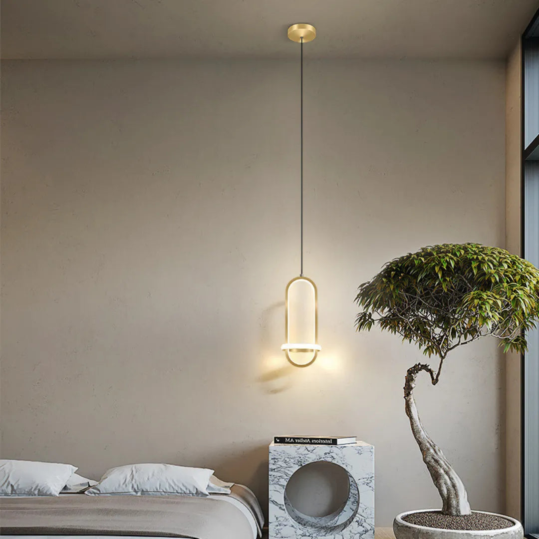 Lustre Pendente Minimalista Para Sala led