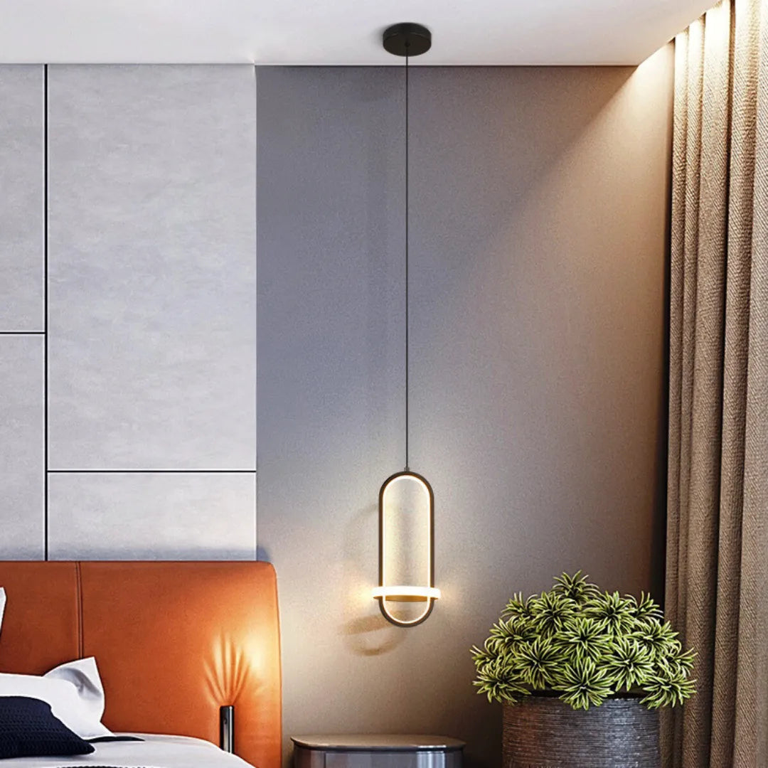 Lustre Pendente Minimalista Para Sala led