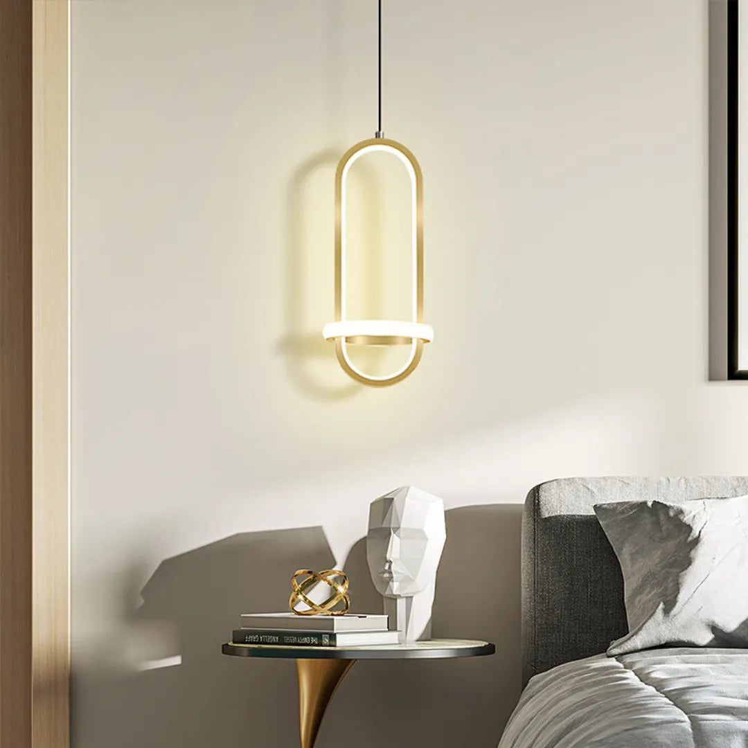 Lustre Pendente Minimalista Para Sala led