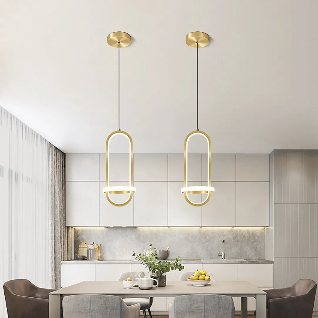 Lustre Pendente Minimalista Para Sala led
