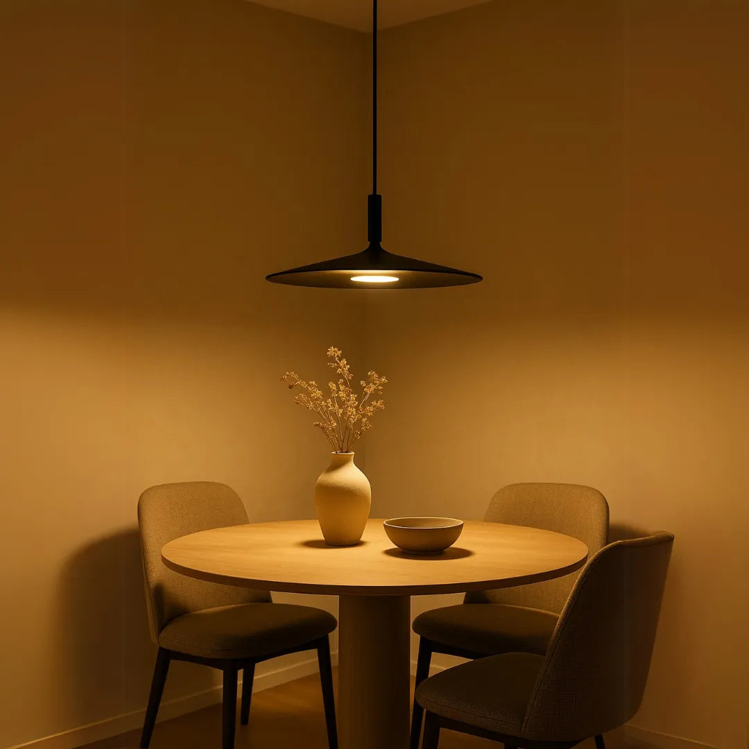 Pendente-Luminaria-Moderno-Minimalista-Aluminio-LED-Vero-Preto