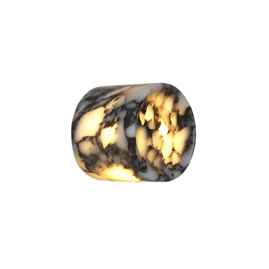 Arandela Cilíndrica de Mármore LED