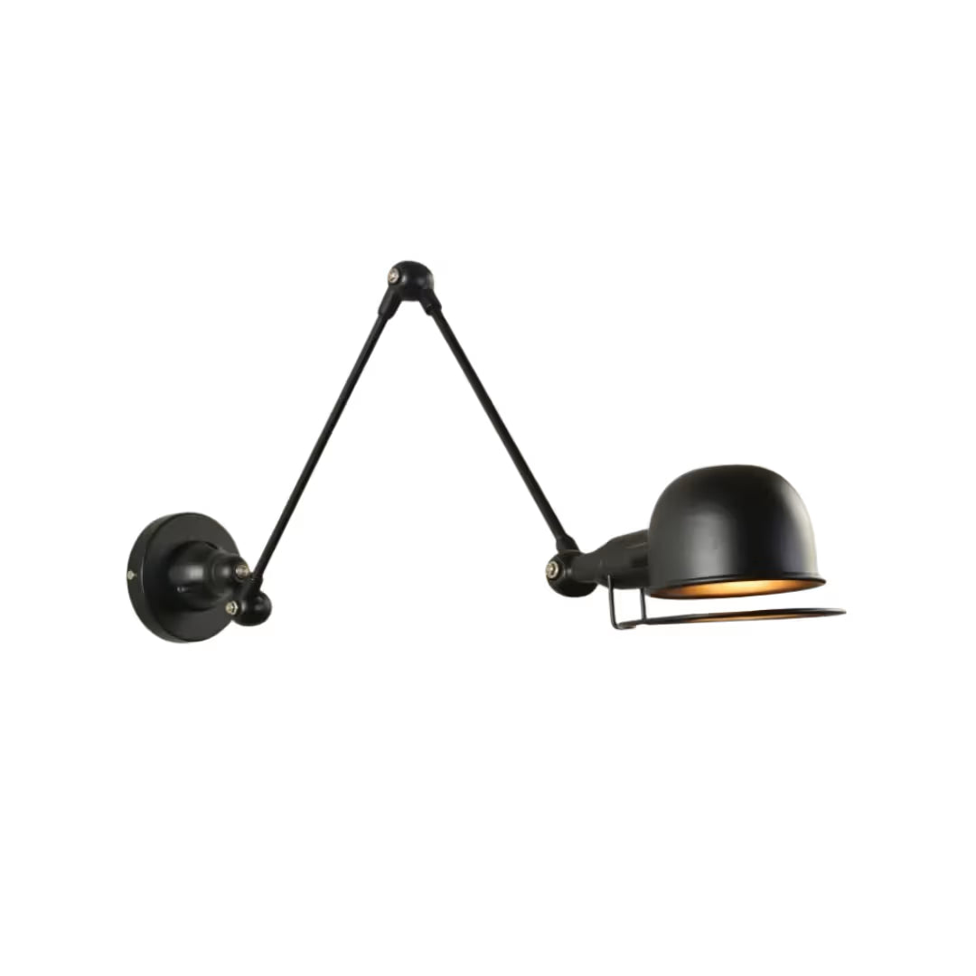 Arandela de Parede Industrial Vintage Articulável