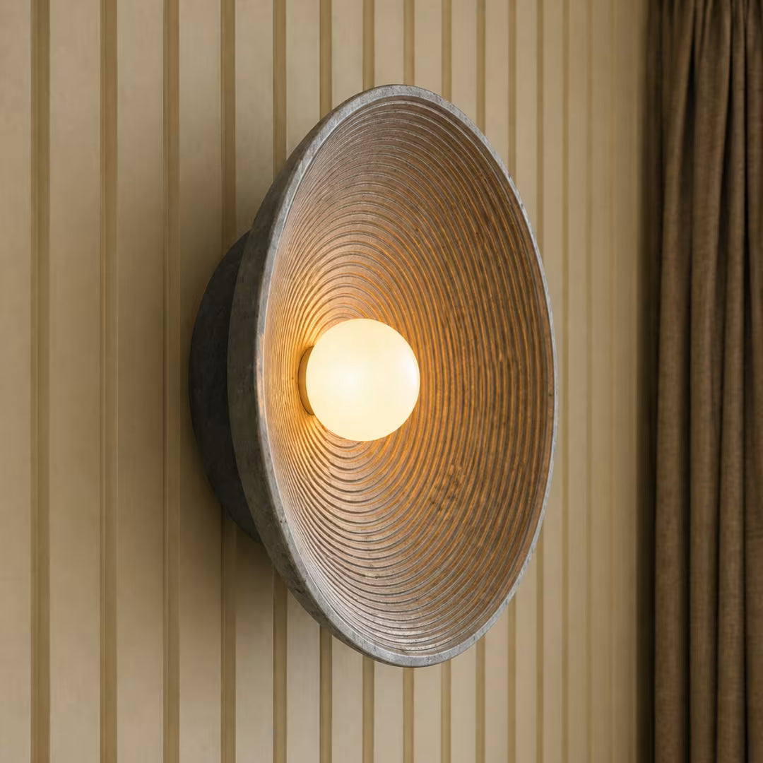 Arandela de Parede Moderna Resina LED