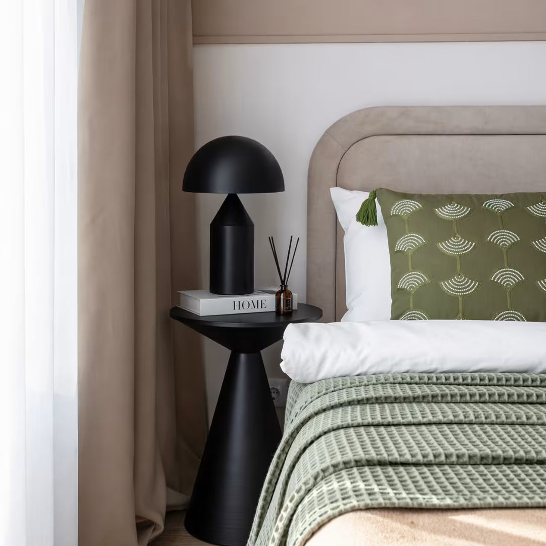 Luminária de Mesa Abajur Cogumelo Articulada Syra