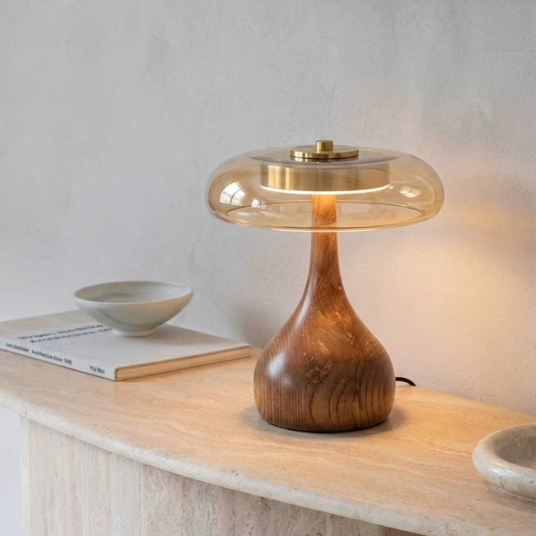 luminaria-de-mesa-em-madeira-vidro-retro-francesa-led