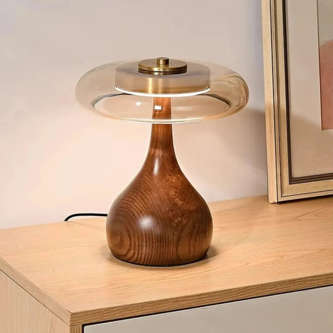 luminaria-de-mesa-em-madeira-vidro-retro-francesa-led