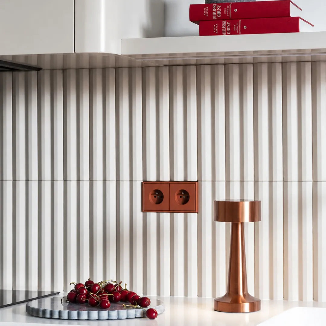 Luminária de Mesa Minimalista USB LED Domo