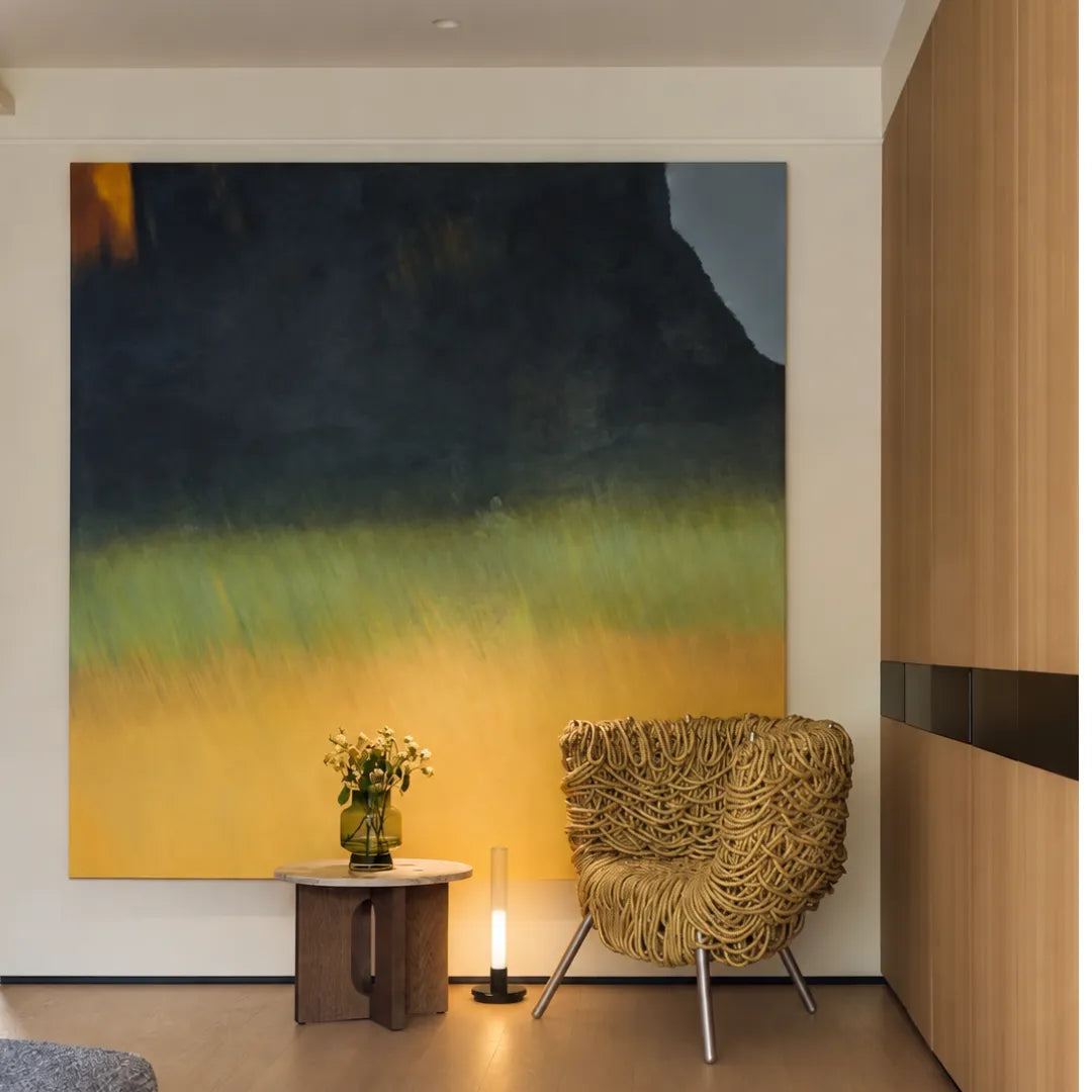 Vista alternativa recarregável em vidro led íris preta — Tonzi