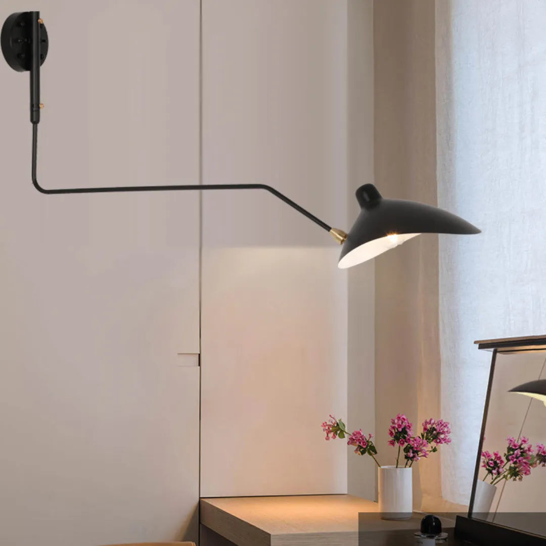 Luminária de Parede Minimalista Articulável Lumiere