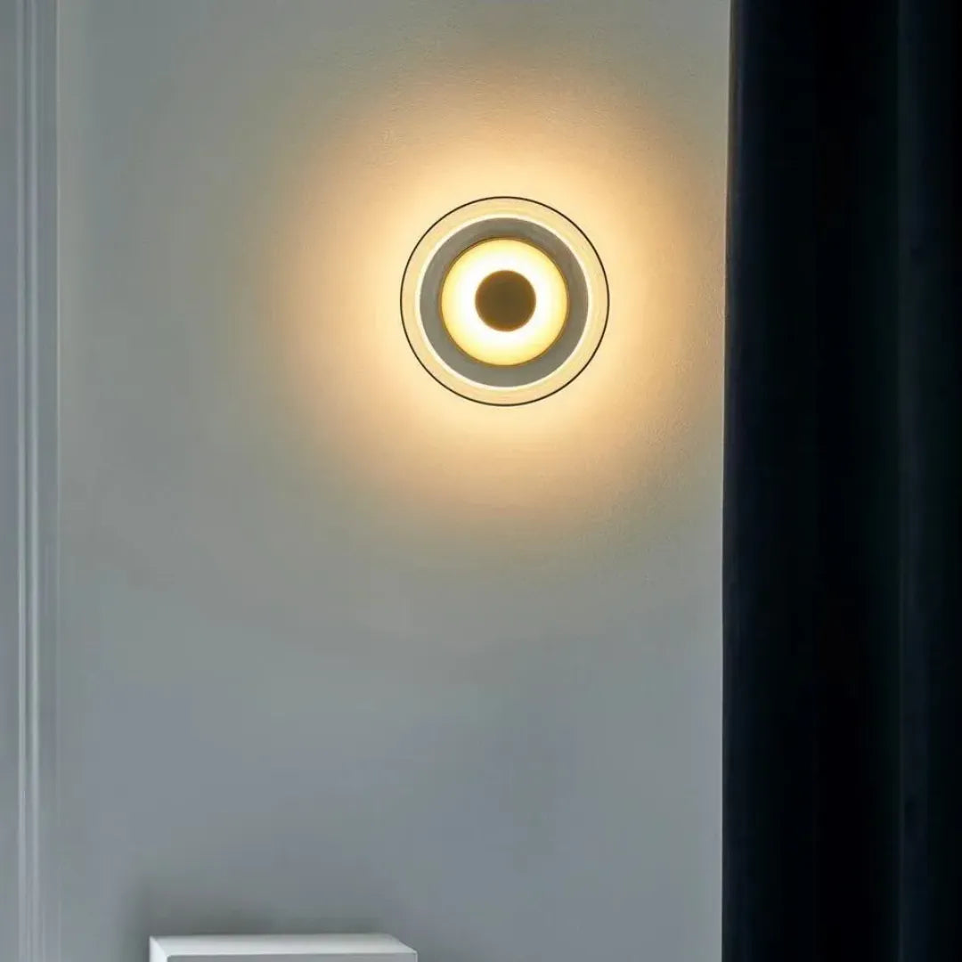 Luminária de parede moderna vidro led vetro