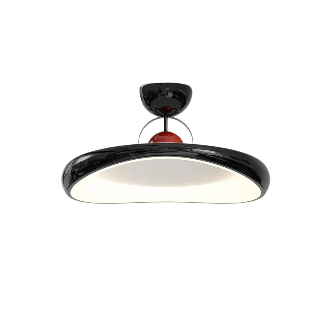 Luminária de teto LED retrô nórdica disco voador Mirel