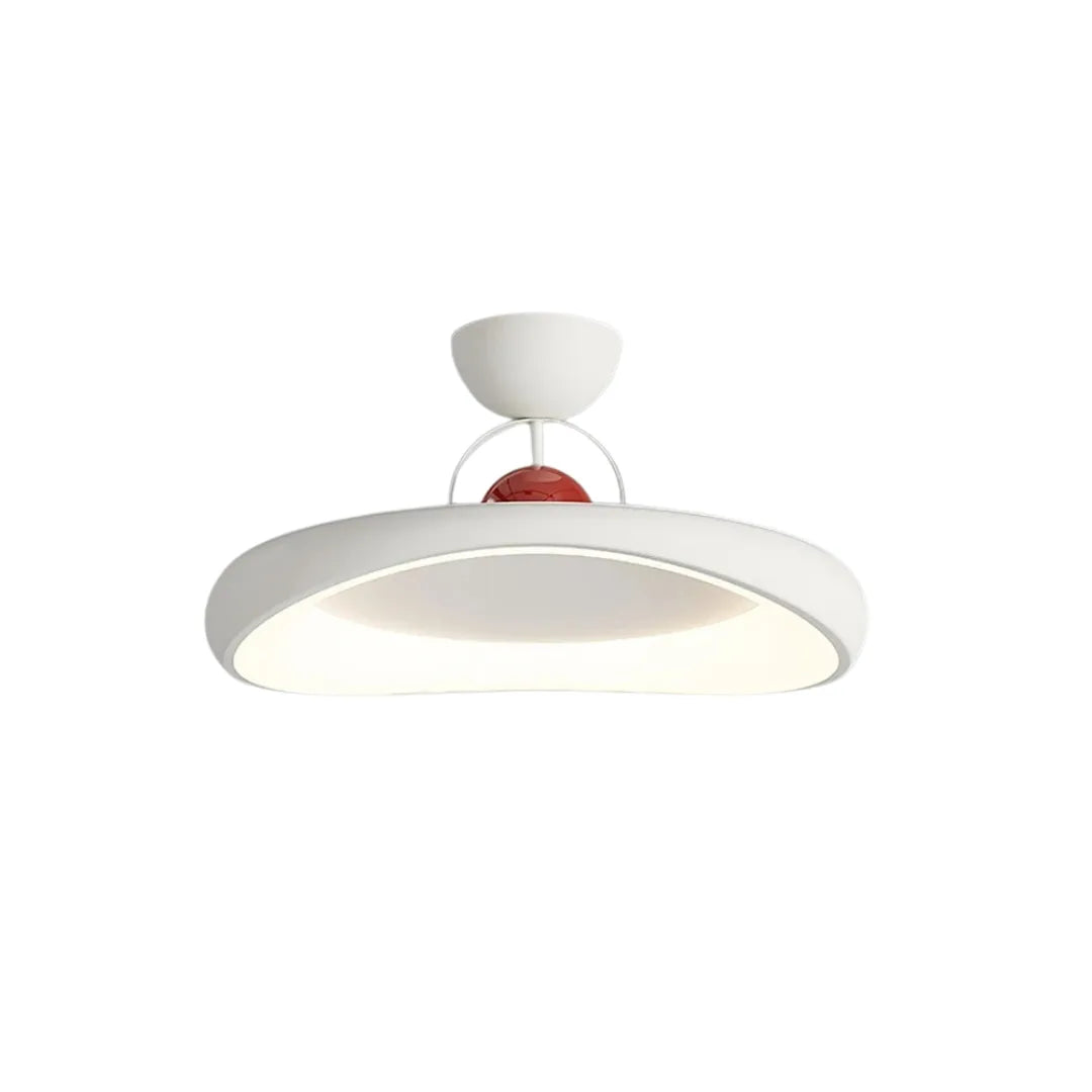 Luminária de teto LED retrô nórdica disco voador Mirel