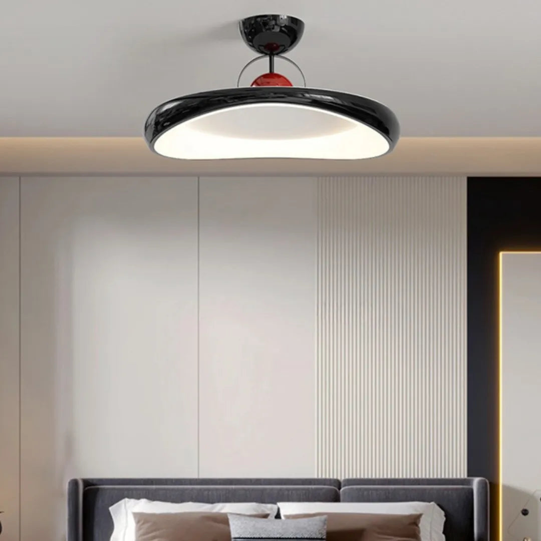 Luminária de teto LED retrô nórdica disco voador Mirel