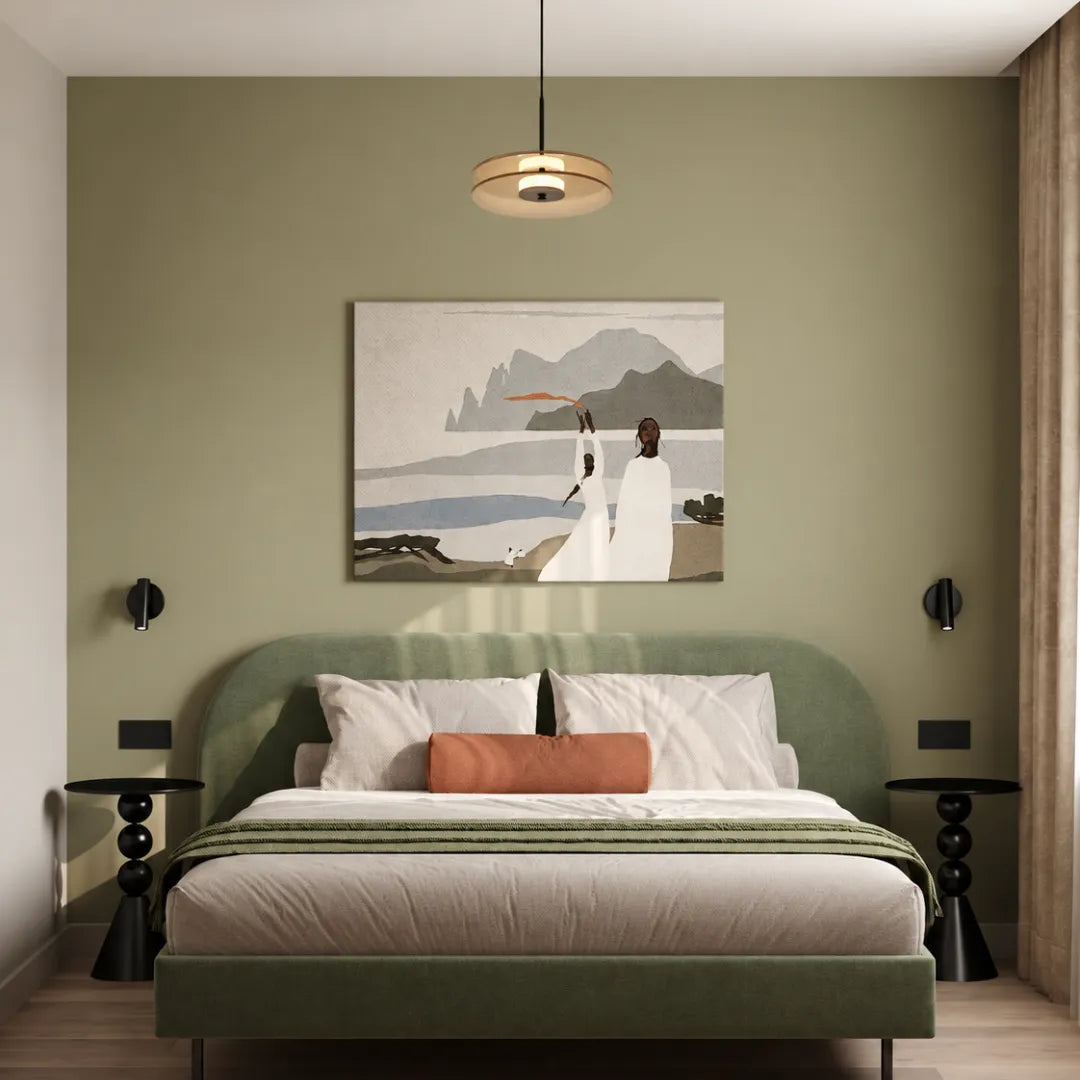 Luminária Pendente de Vidro LED Criativa Minimalista