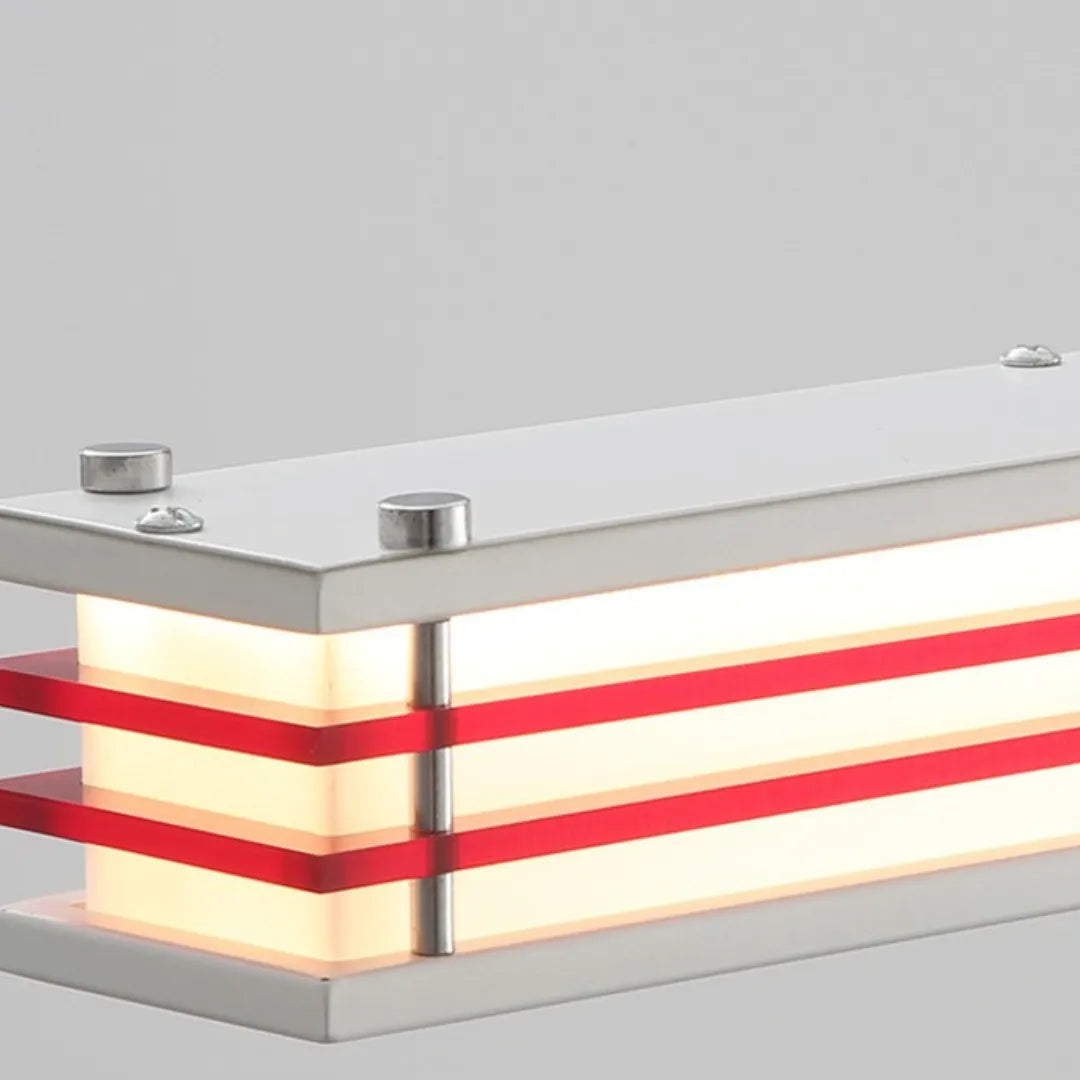 Controle remoto que acompanha o pendente Linea permitindo ajuste de brilho e modos de luz — Luminária Pendente Linear LED Sala de Jantar Moderna Linea — Tonzi