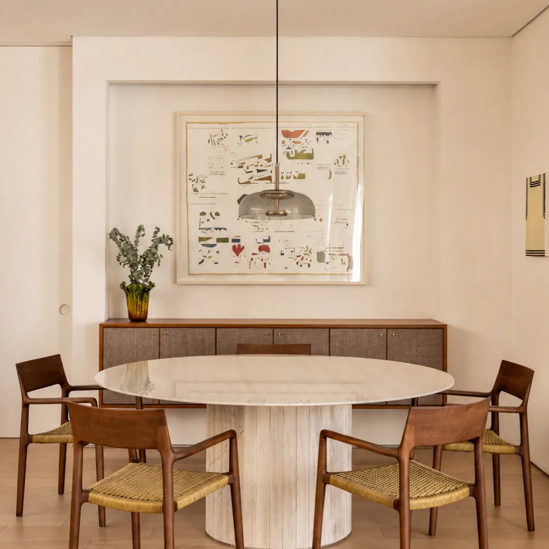 Luminária pendente moderna led vidro suspensão loft