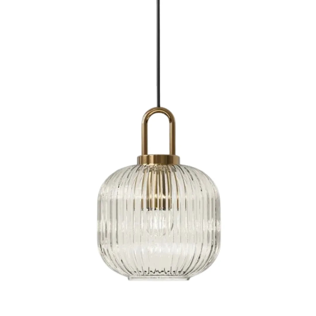 Luminária Pendente Moderno Vidro LED Stripes