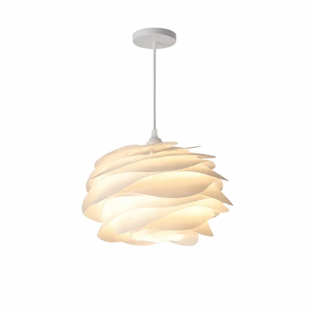 Luminária pendente pétala acrílico LED escandinava Lys