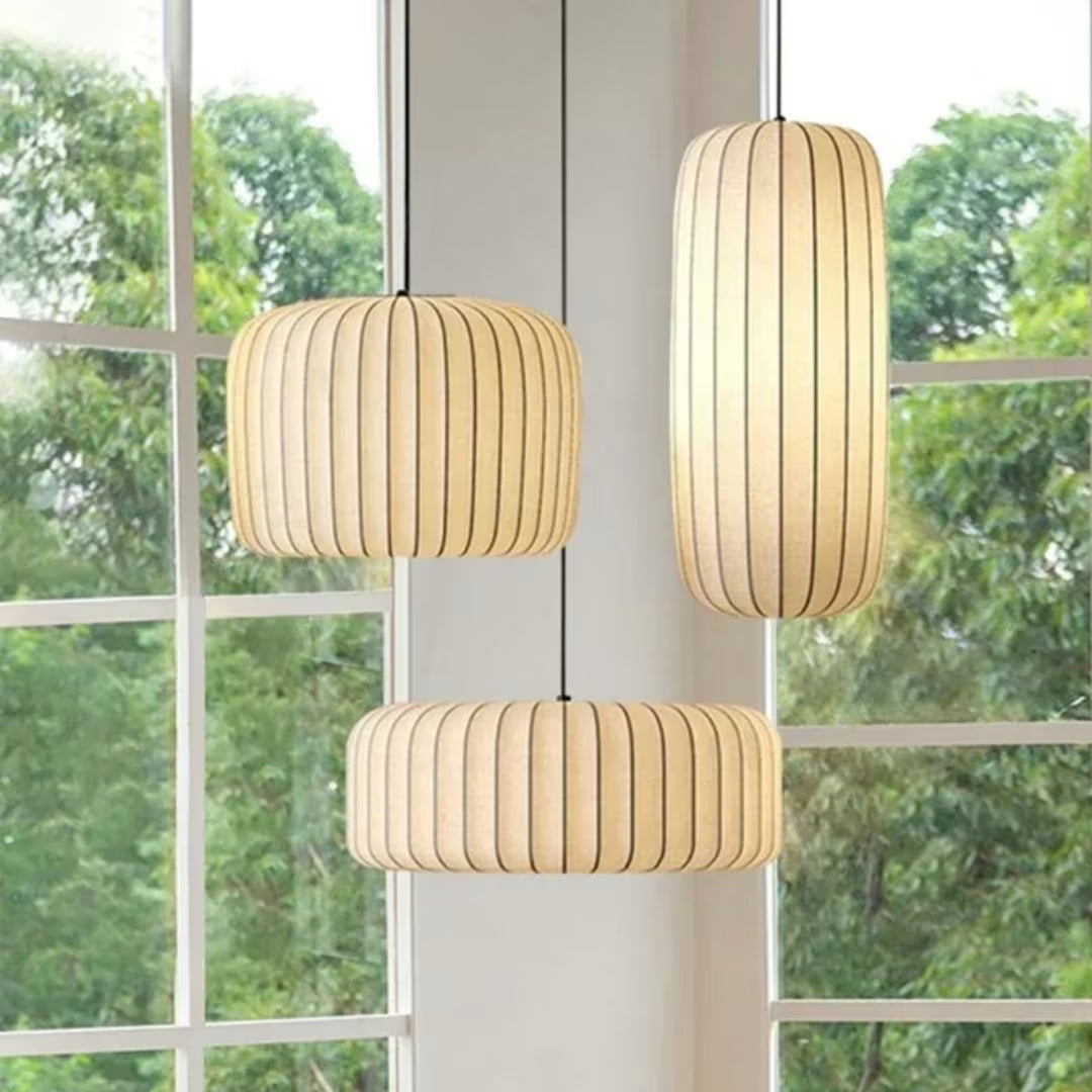 Luminária Pendente Wabi Sabi Seda Hoshi