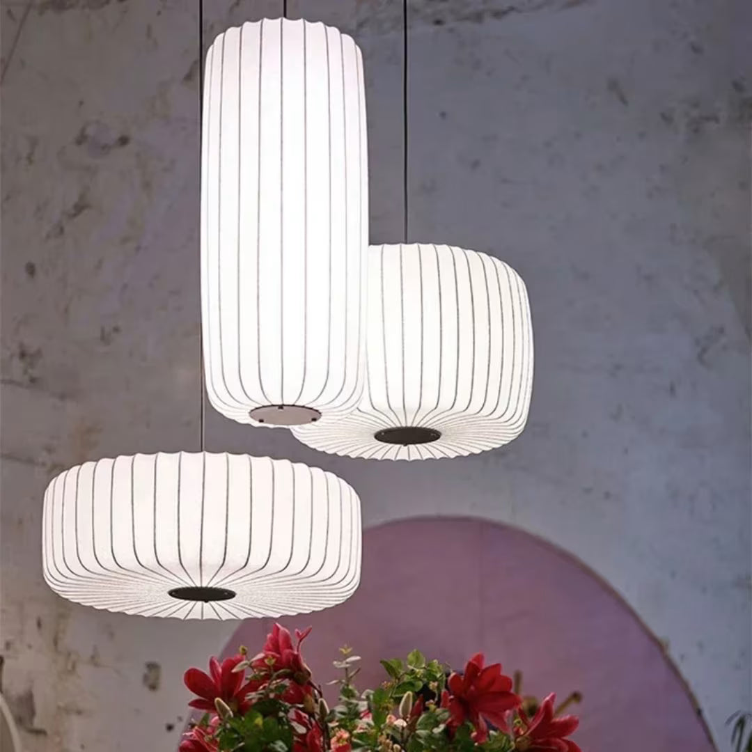 Luminária Pendente Wabi Sabi Seda Hoshi