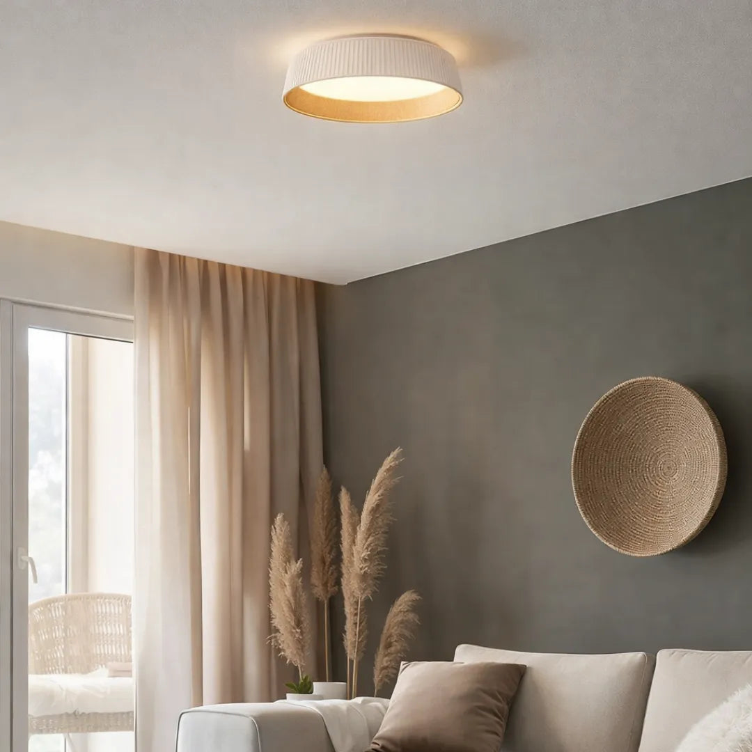 Luminária Plafon LED Ferro Espanhol Moderno Celar