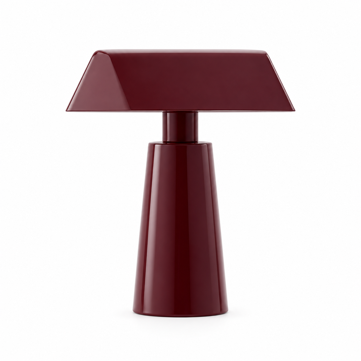 Luminária de Mesa Recarregável LED Touch Prisma Vinho