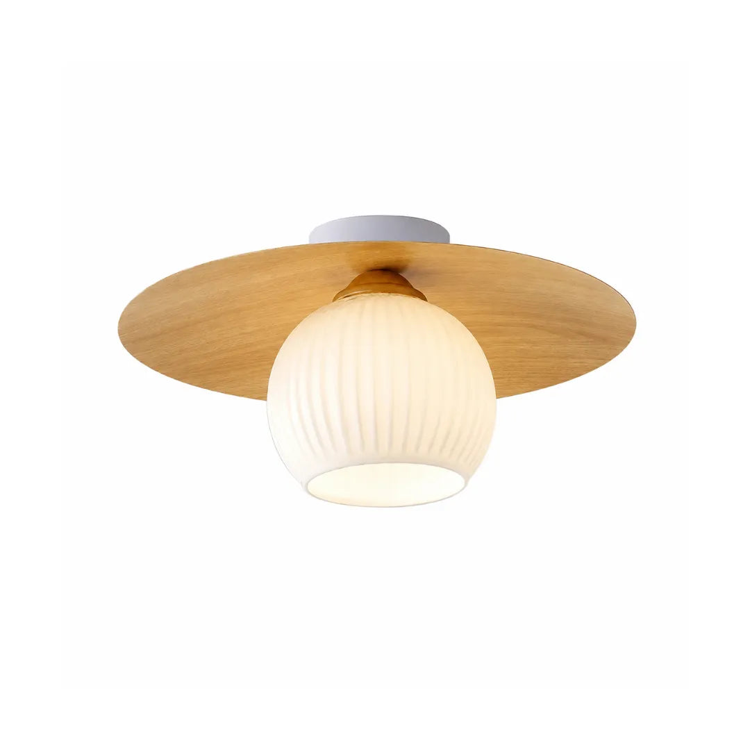 Plafon de teto estampa em mármore LED art déco Vena