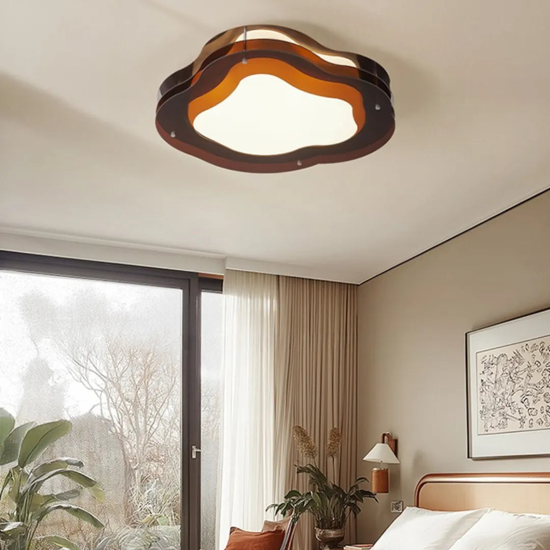 Plafon de Teto Led Nordic Flower