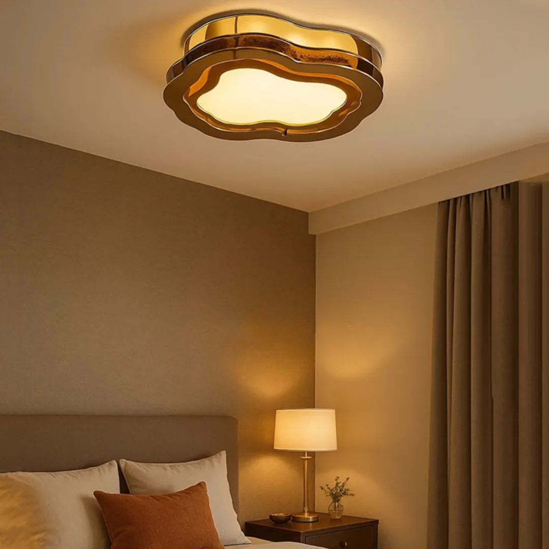 Plafon de Teto Led Nordic Flower